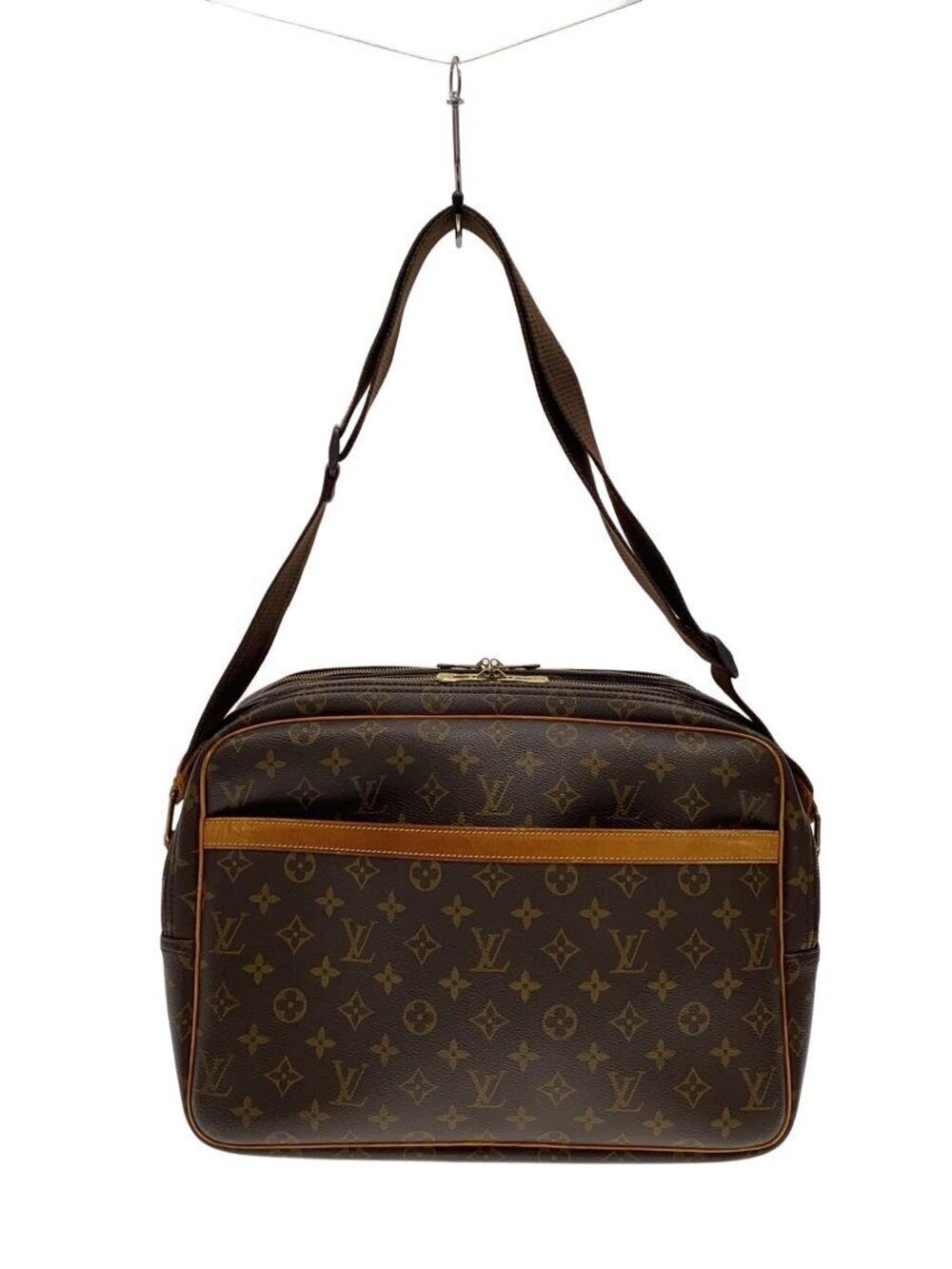 LOUIS VUITTON Reporter Monogram Canvas Brown